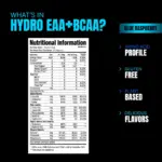 Hydro EAA +BCAA Energy Drink for Recovery | Pre, Post, Intra workout Supplement | Essential Amino Acids | Muscle Protein Synthesis | Electrolytes, L-Glutamine, L-Arginine - 450g - Image 5