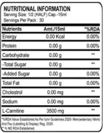 Absolute Nutrition L Carnitine Ripped - 3500mg | 30 Servings - Image 3