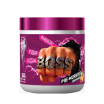BOSS Pre-Workout Powder 350g Fruit Basket - High Caffeine Energy Supplement with Beta Alanine, L-Citrulline, L-Arginine, L-Tyrosine, Betaine, Black Pepper Extract for Pump, Focus & Endurance - 50 Servings