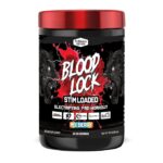 Blood Lock Stim Loaded Electrifying Pre-Workout,60 Servings (315G, Rockstar Reserve)