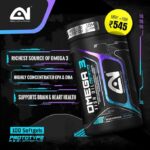 Absolute Nutrition Omega 3 Fish Oil - 100 Softgel Tablets - Image 5