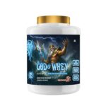 God of Whey Pro X Whey Protein 1kg | 25g Protein per Serving | Testosterone Support Formula with Ashwagandha, Tribulus & Mucuna Pruriens | 21 Vitamins & Minerals | Muscle Growth & Performance | Chocolate hazelnut