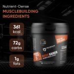 DENZOUR NUTRITION Mass Gainer Protein Supplement Powder | High Protein High Calorie Weight Gainer Protein Powder for Men & Women - (Dark Chocolate, 5Kg) - Image 7