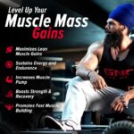 GNC Amp Mass Xxx Gainer Powder|2 Kg|Boosts Lean Muscle Gains|Amps Up Workout Results|50G Protein|10G Bcaa|127.5 G Carbs|3G Creatine|Chocolate, 1 count, 9 servings - Image 6