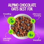 ALPINO 22% High Protein Super Oats Chocolate 1kg – Rolled Oats, Natural Peanut Butter, Cocoa Powder, Nuts & Seeds – 22g Protein, Source of Dietary Fibre & Healthy Fats, No Added Sugar & Salt - Image 6