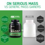 OPTIMUM NUTRITION (ON) Serious Mass High Protein High Calorie Weight Gainer Powder - 3 kg (Chocolate) with Vitamins and Minerals, Vegetarian - Image 8
