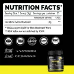 Denzour Micronised Creatine Powder 100g | Creatine Monohydrate | 3000mg Per Serving & Unflavoured - Image 6