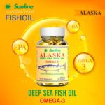 Sunline Alaska Omega-3 | Deep Sea Fish Oil | 1000Mg,100 Softgels - Image 7