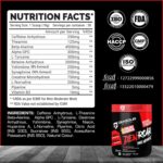 DENZOUR NUTRITION Den Roar Pre-Workout 300g | Quick Muscle Growth | 4500mg Beta - Alanine & 250mg Caffeine - Image 4
