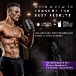 MuscleTech Veg Mass Gainer-Triple Chocolate Brownie (3Kg Powder -MassTech Extreme 2000 High Protein Food For Weight Gainer (30g Protein, 1073 Kcal,1.5g Creatine & Added Vitamin,Minerals) - Image 4