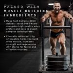 MuscleTech Veg Mass Gainer-Triple Chocolate Brownie (3Kg Powder -MassTech Extreme 2000 High Protein Food For Weight Gainer (30g Protein, 1073 Kcal,1.5g Creatine & Added Vitamin,Minerals) - Image 5