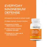 Healthfarm Chelated Magnesium Glycinate Tablets for Women & Men for Bone & Joint Health Support | 60 Tab - Image 7