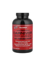 MuscleMeds Carnivor Beef Aminos, Beef Protein Isolate, Beef Liver, Beef Albumin, Creatine, BCAAs for Recovery and Muscle Growth, 300 Tablets