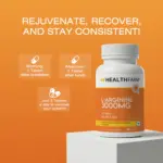 Healthfarm L-Arginine 3000mg | High-Potency Amino Acid for Energy, Endurance & Performance with Faster Absorption – 90 Tabs - Image 5