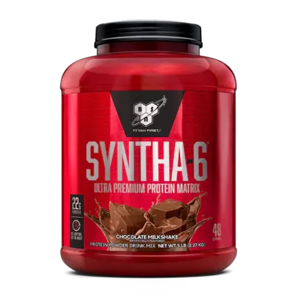 BSN Syntha 6 Protein Powder - 5 lbs, 2.27 kg (Chocolate Milkshake)