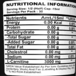 L-Carnitine Liquid 3000mg 450ml (30 Servings) | Fat Burner & Energy Support | Sugar Free, Zero Calorie | Fast Absorption Liquid | Weight Management - Image 4