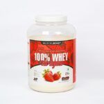 100% Whey Iso Hydro Grass-Fed Protein Powder, 24g Protein, 5.34g BCAA (2KG, Strawberry)