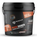 DENZOUR NUTRITION Mass Gainer Protein Supplement Powder | High Protein High Calorie Weight Gainer Protein Powder for Men & Women - (Dark Chocolate, 5Kg) - Image 2
