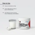 Kratoz Creatine Powder - Micronized Creatine for Strength & Recovery (100g) - Image 3