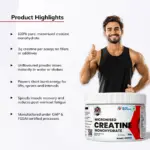 Kratoz Creatine Powder - Micronized Creatine for Strength & Recovery (100g) - Image 5
