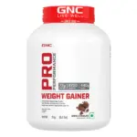 GNC Pro Performance Weight Gainer | 3kg | 73g Protein & 2200 Calories for Muscle Growth | 400g Carbs for Post-Workout Recovery | Reduces Muscle Breakdown & Boosts Endurance | Double Chocolate - Image 2