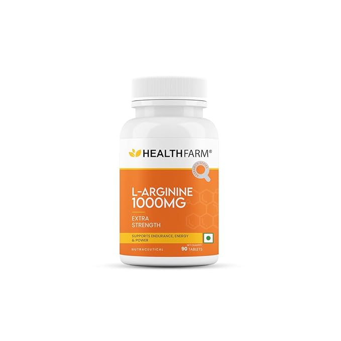l112 Healthfarm L-Arginine 3000mg | High-Potency Amino Acid for Energy, Endurance & Performance with Faster Absorption – 90 Tabs - Image 1