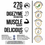 Absolute Nutrition’s Alpha Whey Isolate Protein, 100% Whey Protein Isolate, 27g protein, Improves Strength Muscle Recovery, Dope Free,Gluten Free, Zero Sugar - Image 3