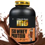ISO Whey Protein MG ISO Whey Protein Isolate by Muscle Gears | 27g Protein, 5g BCAA, 12.5g EAA, Zero Sugar, Low Carb | Muscle Growth & Fast Recovery