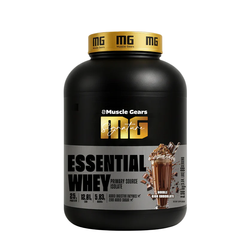 175 Essential Whey Protein Muscle Gears Essential Whey Protein | Daily Whey for Lean Muscle, Faster Recovery & Strength | Zero Sugar - Image 1