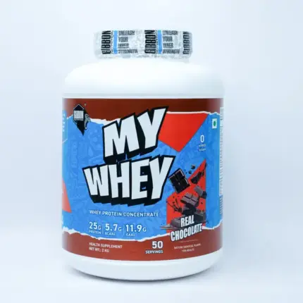 GIBBON NUTRITION My Whey 2 kg | 25g Protein | 5.7g BCAA | 11.9g EAA